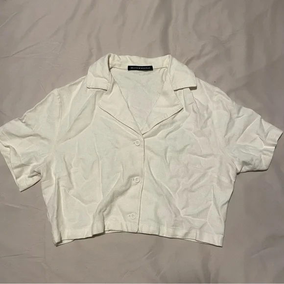 Brandy melville cropped polo deals